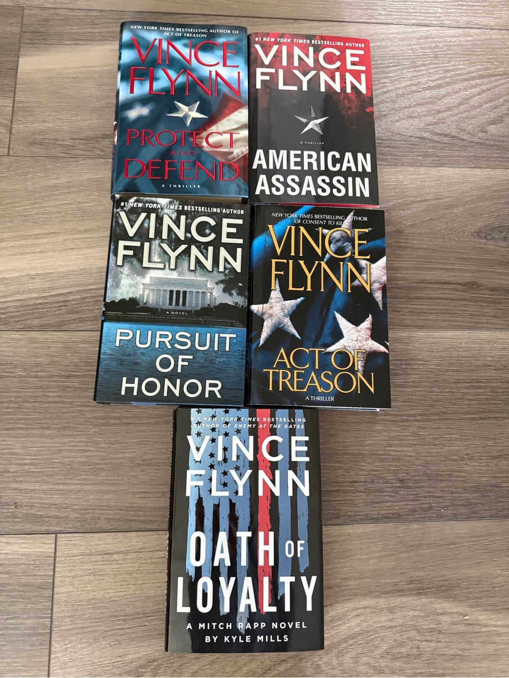 Vince Flynn - Thriller Book Set - Great condition